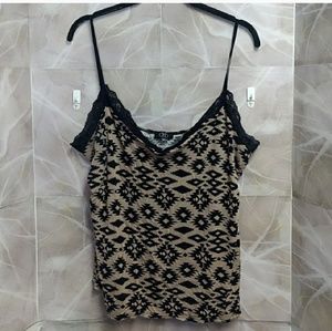 😍 Deb Aztec Tan Tank Top